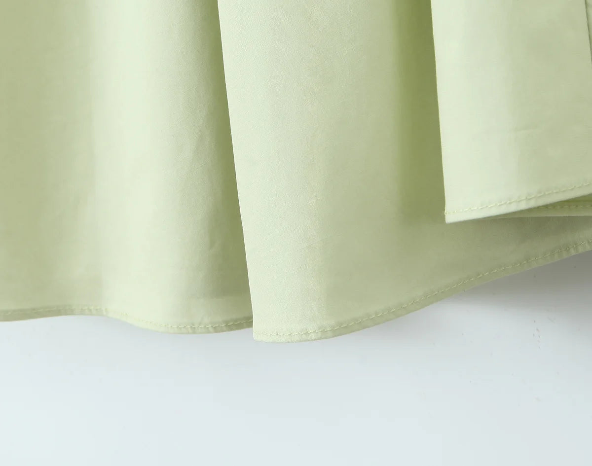 Backless Halter Midi Dress For Women Elegant A Line