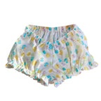 Cozy Kawaii Plaid Pajama Shorts With Elastic Waist Ruffle Trim