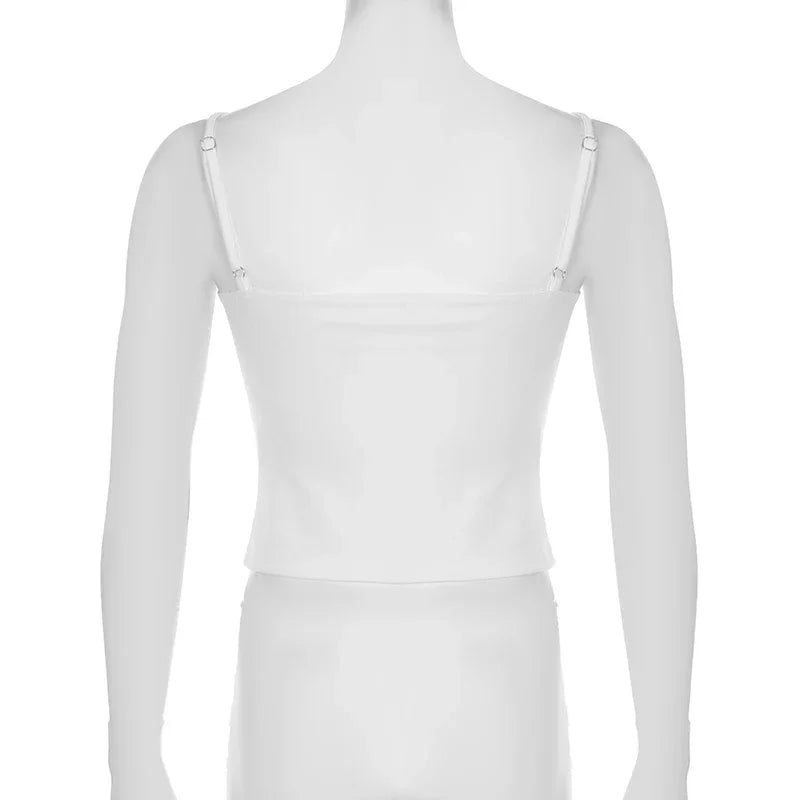 Lace Patchwork Cropped Camisole With Cinched Waist Slender Ruched Top