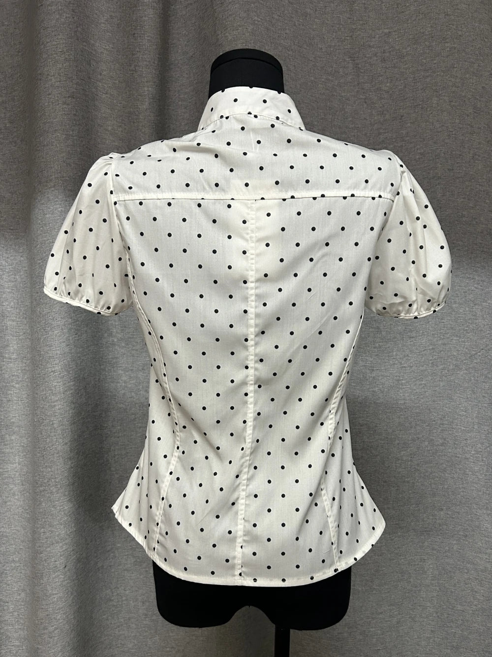 Lace Up Bow Puff Sleeve Crop Top With V Neck For Women