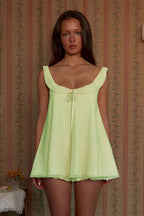 Women's Summer Shorts Outfit Loose Fit Stylish Solid U Neck Long Tank Tops and Low Rise Shorts 2 Pcs Set