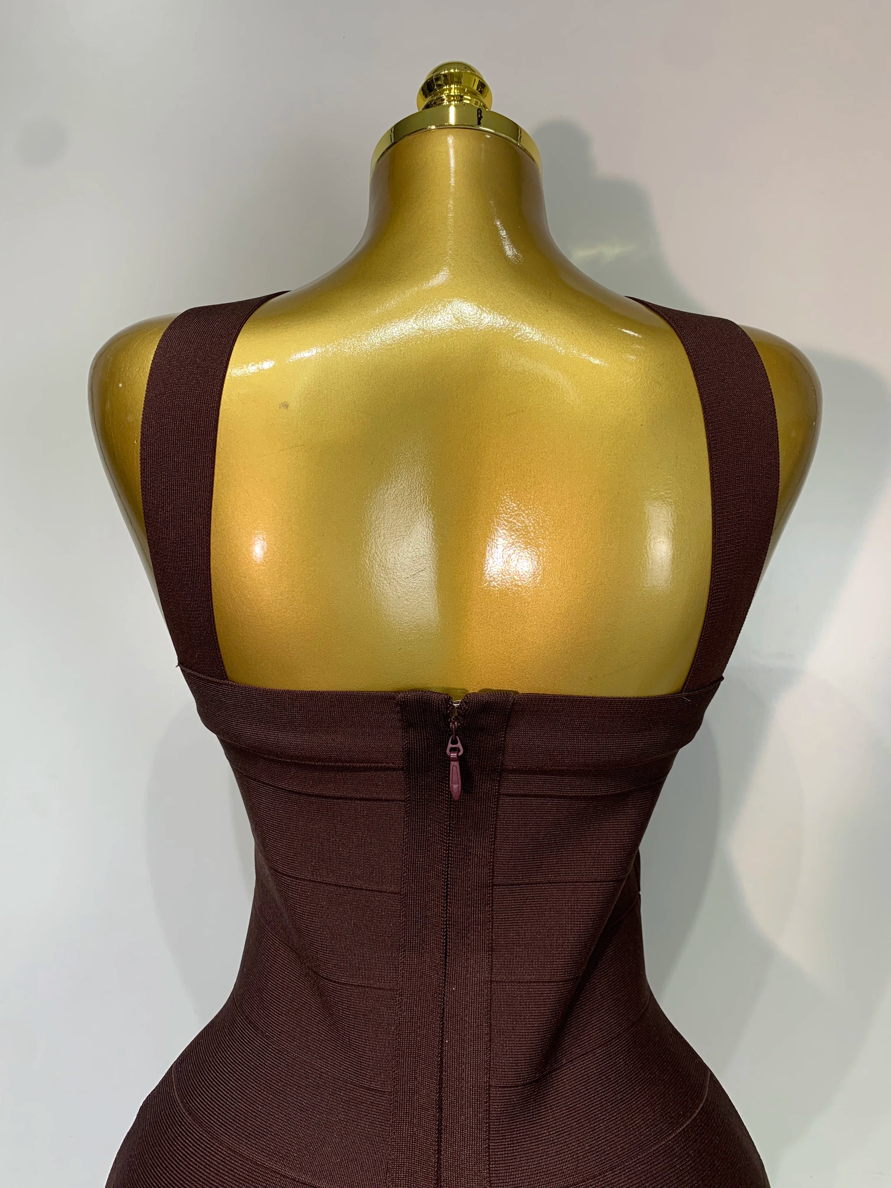Backless Bodycon Bandage Dress