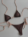 Brazilian Sexy Bikini Set Chain Bathing Suit