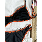 Floral Brazilian Bikini Set Two-Piece Swimsuit