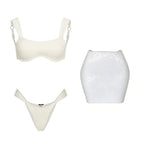 Sea Breeze Monokini With Push Up Lift High Cut