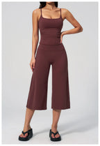 High Waist Wide Leg Yoga Pants For All Day Comfort
