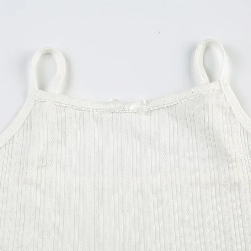 Sultry Suspender Sleep Set With Lightweight Top And Shorts