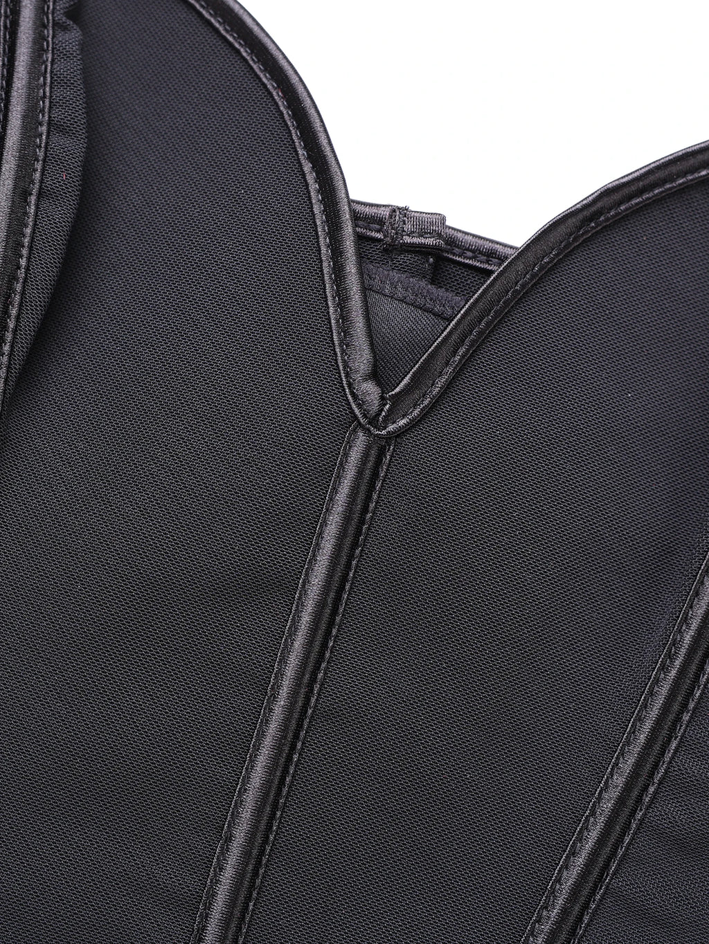 V Neck Matte Strapless Corset Top For Sleek Shaping