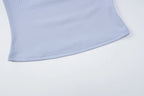 Patchwork O-Neck Long Sleeve Top