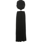 Waistless Chic Sequined Ankle Length Dress