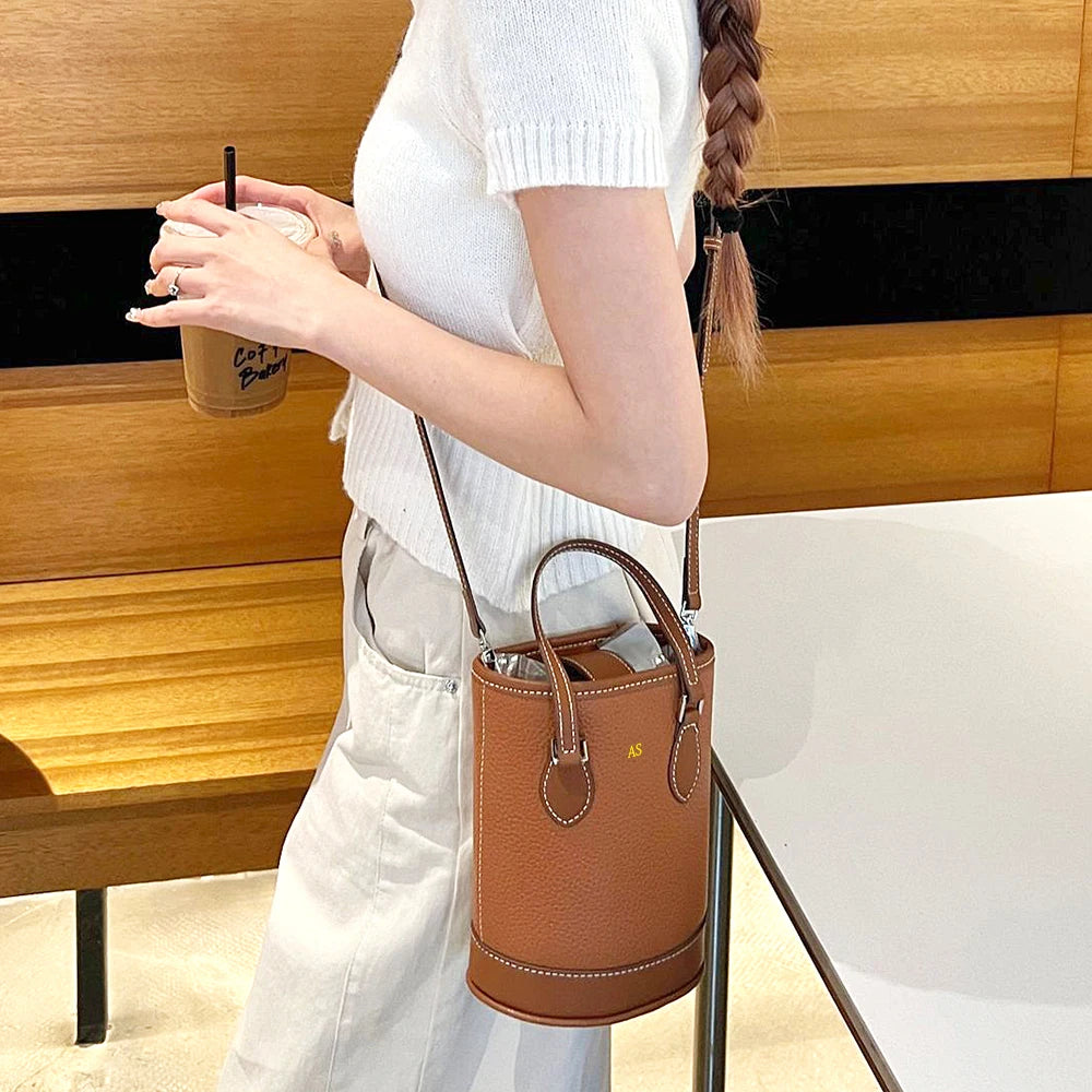 Luxury Genuine Leather Crossbody Bag