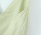 Backless Halter Midi Dress For Women Elegant A Line