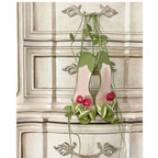Cherry Charm Strappy Green Sandals