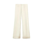 Chic Two Piece Set With Backless Tube Top And Wide Leg Pants