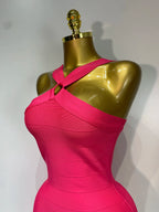 Backless Bodycon Bandage Dress