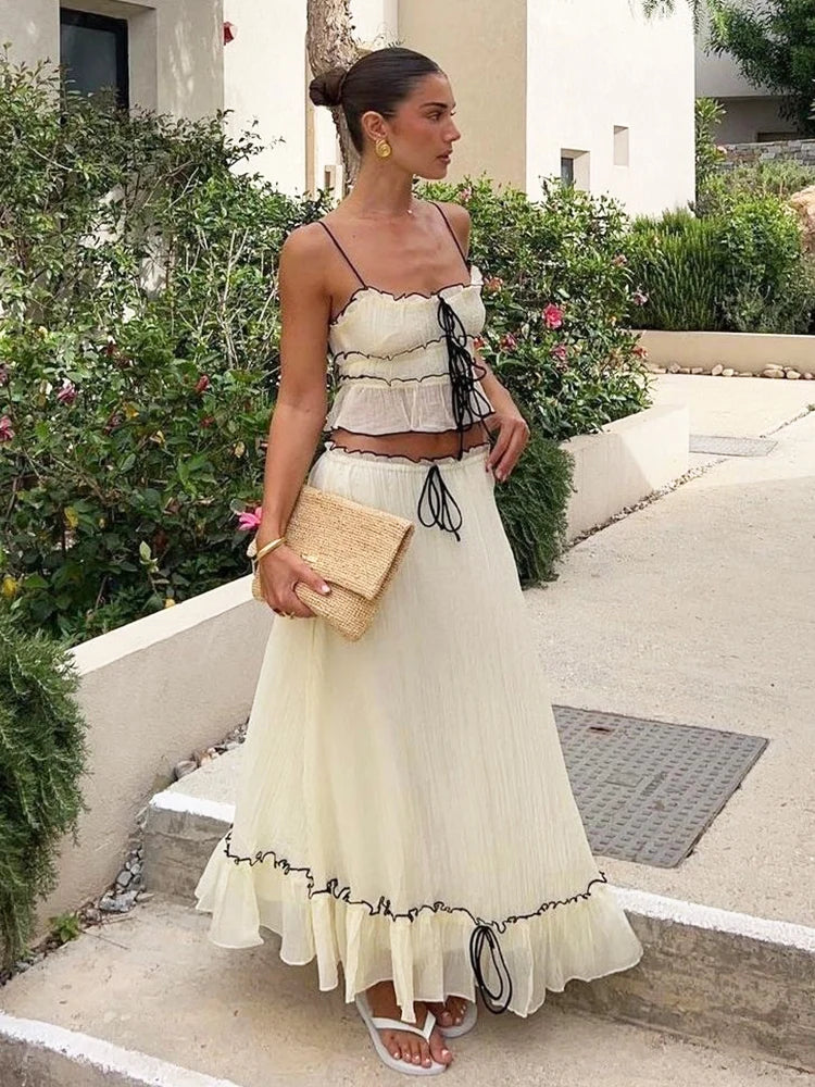 Women's Two Piece Boho Matching Sets