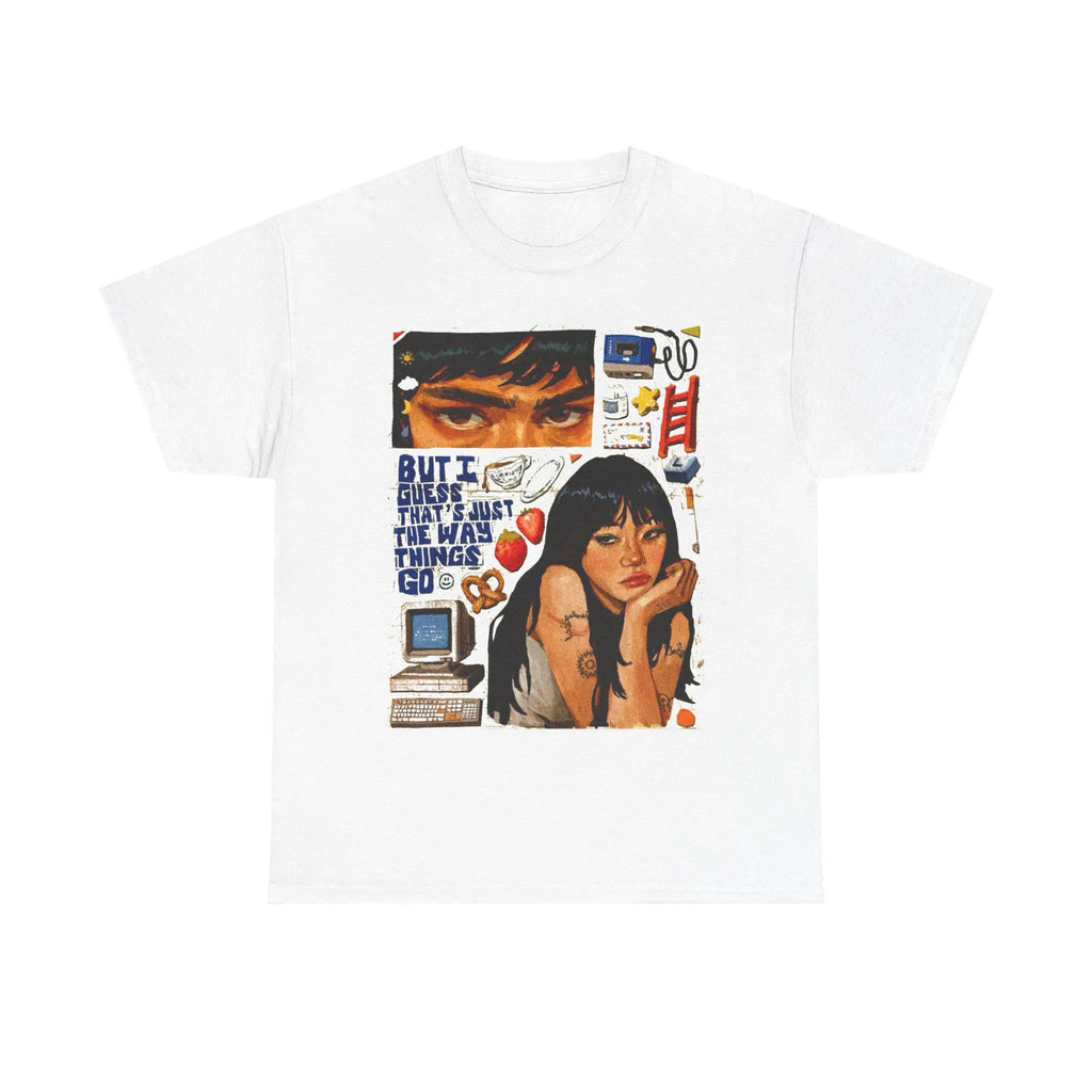 Indie Retro Graphic Tee With Vintage Aesthetic