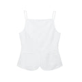 Buttoned Waistcoat Two Piece Shorts Set With Mid-Waist Pockets