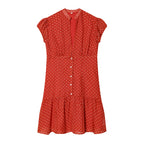 Polka Dot Spring Mini Dress
