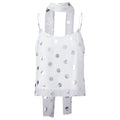 Shiny Sequins Polka Dot Camisole Backless Round Neck Top With Scarf