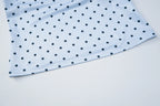 Polka Dot Halter Backless Crop Cami
