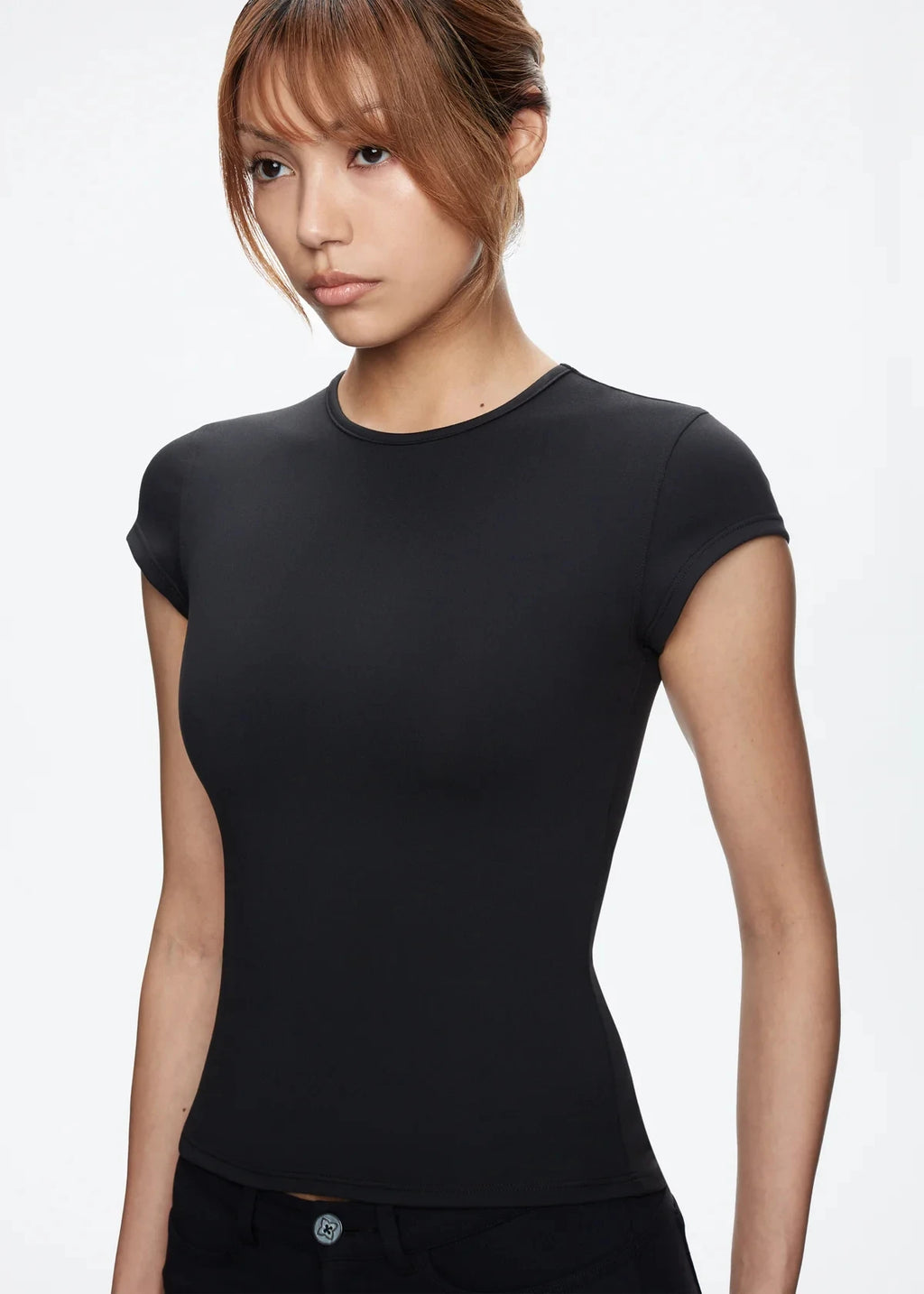 Relaxed Tank Top For Women With Round Neck Soft Comfort Fit Flattering Wear