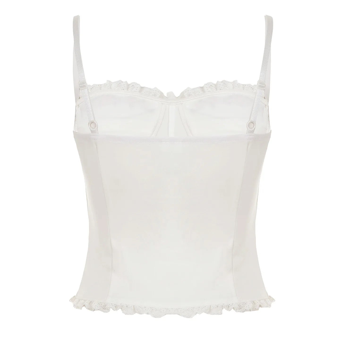 French Embroidered Flower Halter Corset Sexy Slim Top