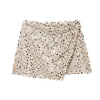 Glam Sequin High Waisted Mini Skirt