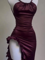 Glam Halter Dress