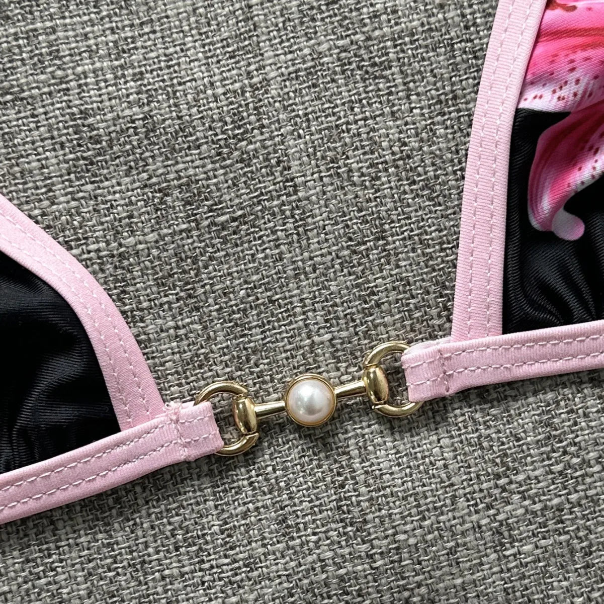 Three-Point Bikini Swimwear Women Micro Bikinis Strap Binding Backless