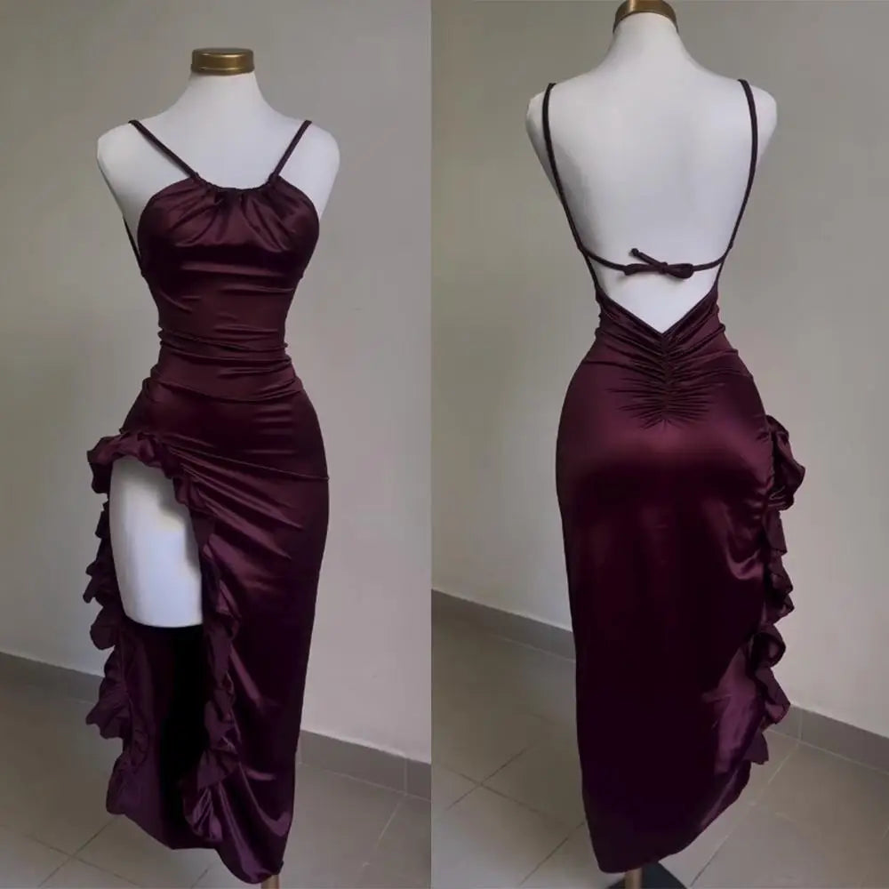Glam Halter Dress