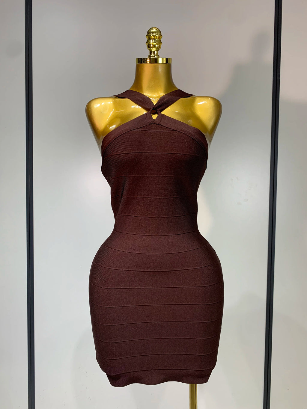 Backless Bodycon Bandage Dress