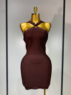 Backless Bodycon Bandage Dress