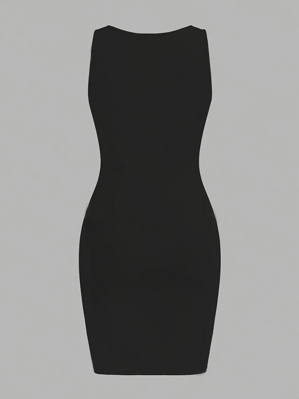 Cherry Print Sleeveless Dress With Round Neck Casual For Everyday