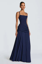 Backless High Waisted Dress