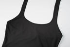 Lace Up Backless Halter Dress Sleeveless Bandage Mini