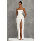 Backless High Waisted Dress