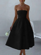 Backless Halter Evening Dress With Lace Jacquard For Elegant Special Occasions