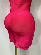 Backless Bodycon Bandage Dress