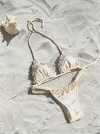 Three Piece Bandage Bikini With Skirt Bathing Suit For Women Brazilian Style A Line Skirt Summer Swimwear