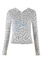 Two Piece Slim Fit Letter Print Hooded Zipper Jacket And Pants Set Open Thread Design