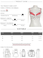 Cherry Plaid Y2K Backless Crop Top Skirt Set