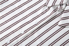 Stripe Print two piece Set With Crop Blouse And Hip Skirt