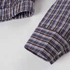 Plaid Streetwear Set With Cropped Shirt And Mini Skirt