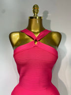 Backless Bodycon Bandage Dress