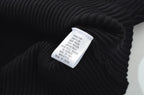 Knit Turn Down Collar Pullover For Women Slim Stretch Short Sleeve Top