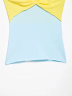 Breeze Knit Top With Knot Detail For A Silky Slim Fit