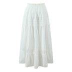 White Lace 2-Piece Maxi Skirt Set