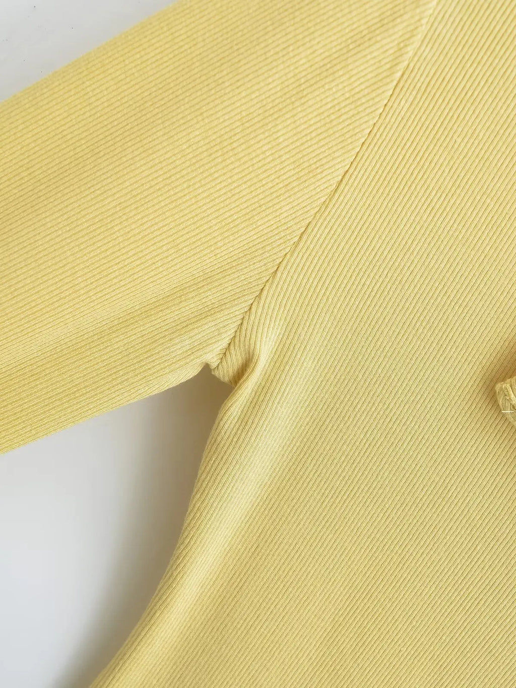 Knit Cardigan With Subtle Side Button Details