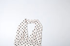Polka Dot Halter Mini Dress With Ruched Backless Detail